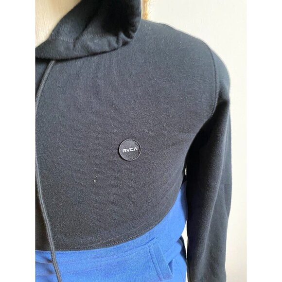 RVCA BNWOT MENS hooded "carson" sweatshirt sz small colorblock - Picture 3 of 7